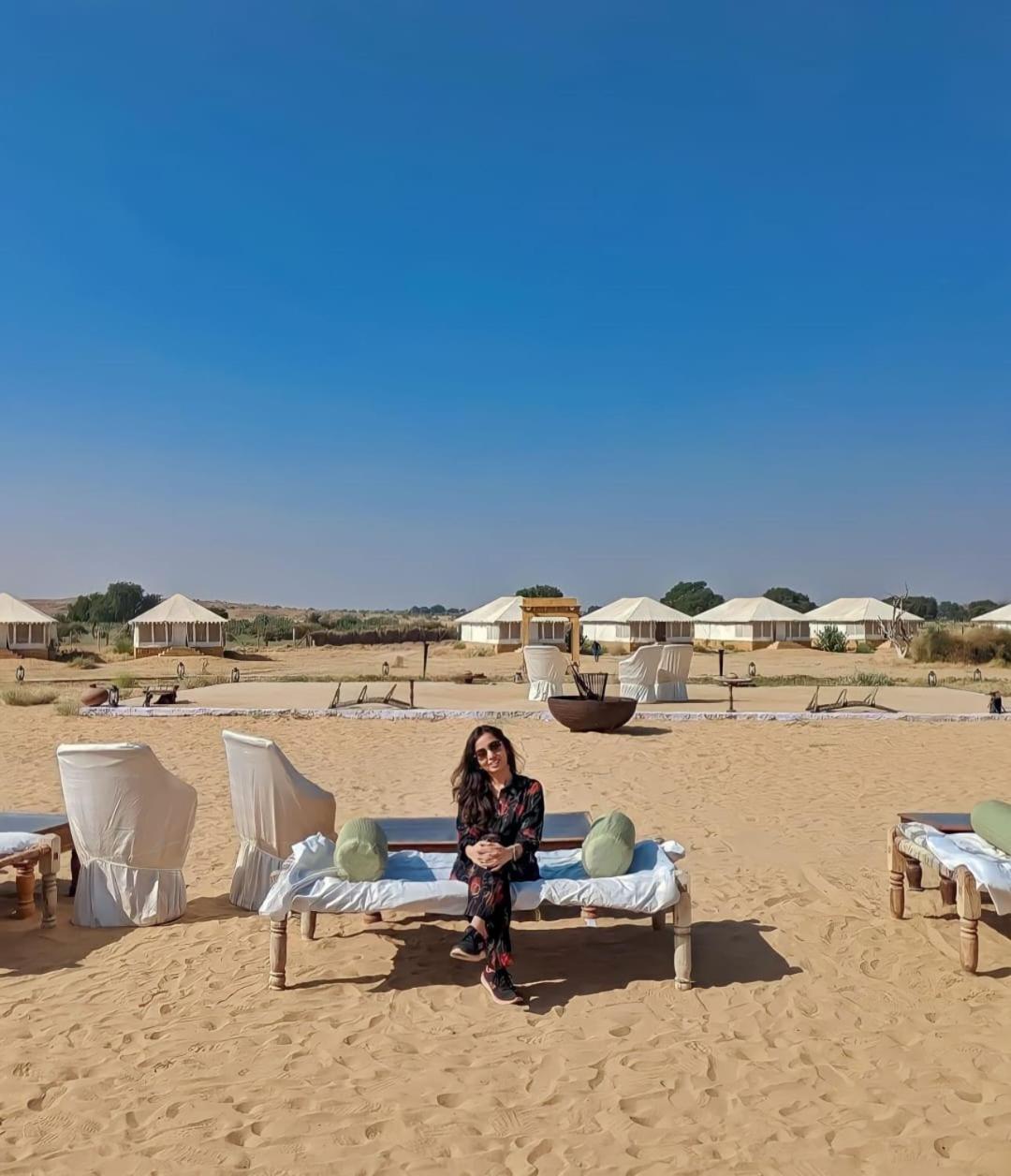 The Oberoi Luxurious Camp Hotel Jaisalmer Buitenkant foto